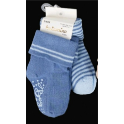 Set calzini corti antiscivolo bambino - blu - K44105